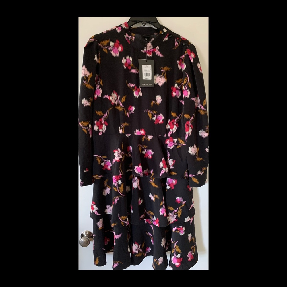 Long Sleeve Floral Dress